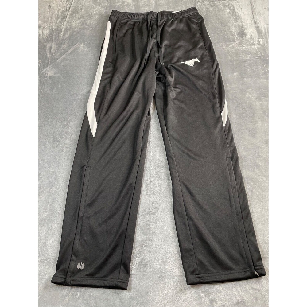 Holloway S Vigor Quick Dry Track  Athletic Pants Pony Men's Black Pull-On Size M